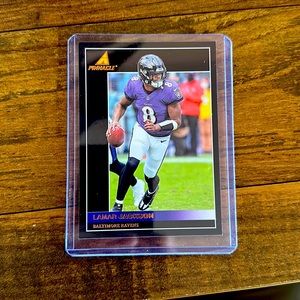 Lamar Jackson Pinnacle NFL card
